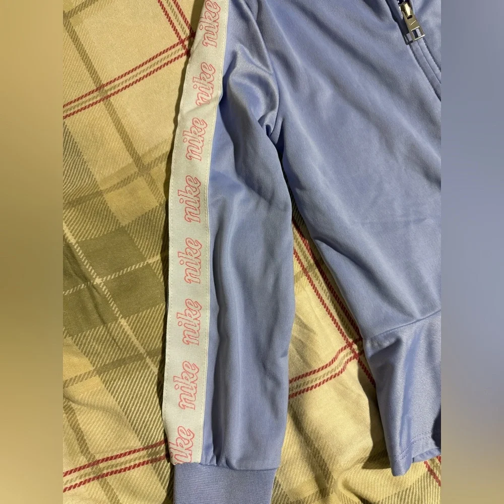 Nike Kids Light Blue Peplum Jacket NWOT - Picture 2 of 3